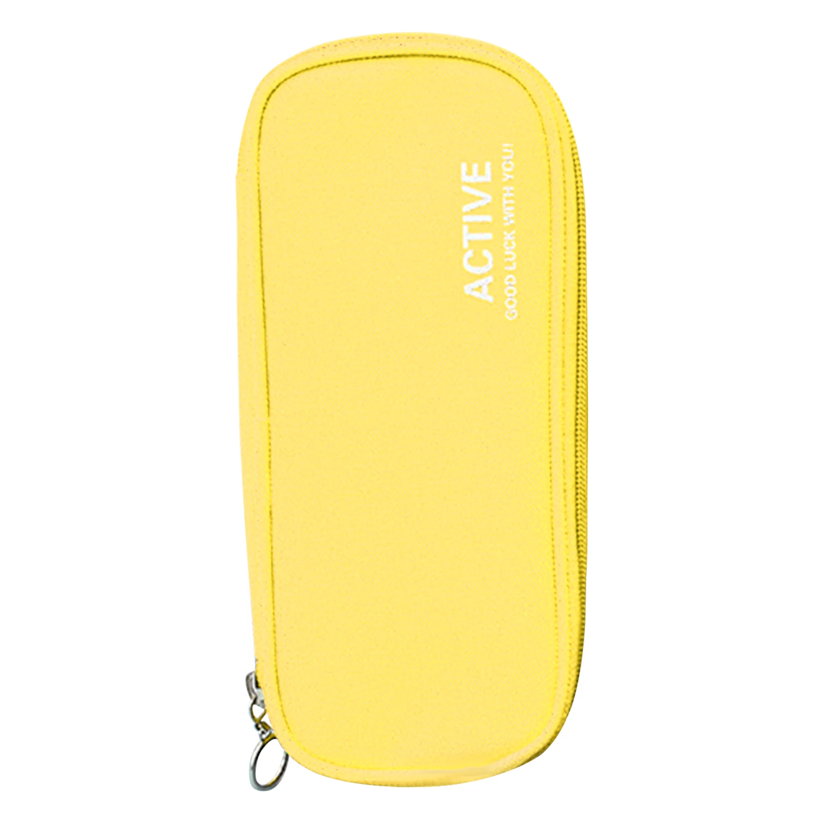 

Pen Holder Students Lightweight Simple For Kids Large Capacity Storage Zipper Closure Pencil Case School Office Wear Resistant