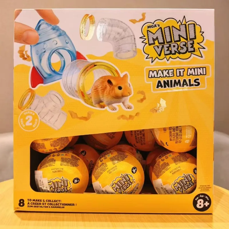 Фото Коллекционные фигурки Mga Miniverse Make It Mini Nature Animals Blind Box Series 2: аниме-персонажи, куклы, модели, игрушки, украшения для коллекционеров №4