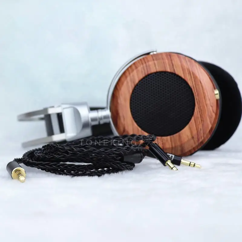 Toneking 150 Ом деревянные высокоимпедансные двойные динамические металлические