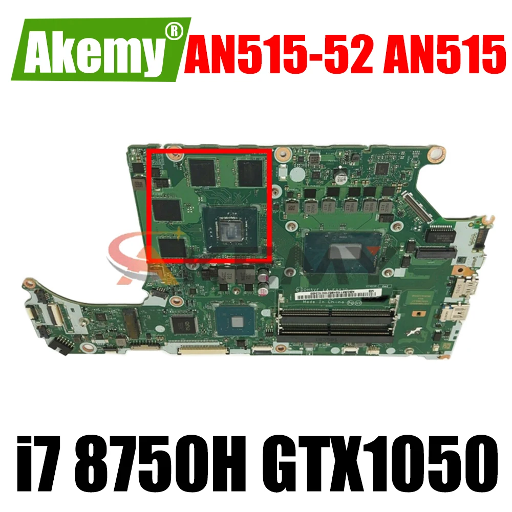 

For ACER AN515-52 AN515 Laptop motherboard DH5VF LA-F952P CPU i7 8750H GPU GTX10504GB 100% test work