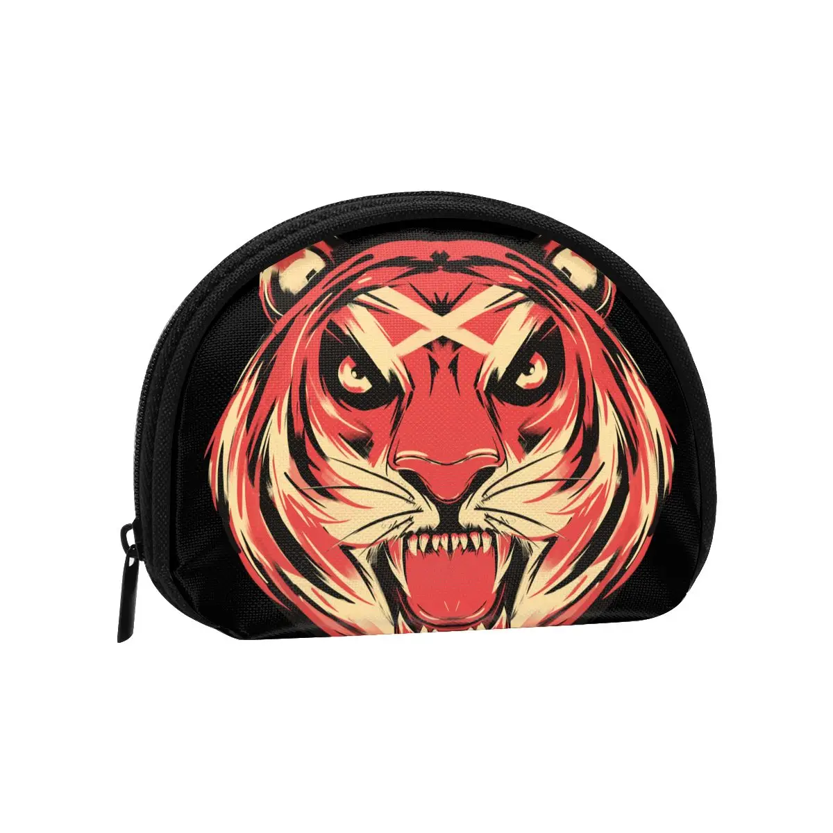 

Симпатичный короткий кошелек, Женский винтажный Кошелек для монет, женский маленький кошелек для мелочи с тигром для детей