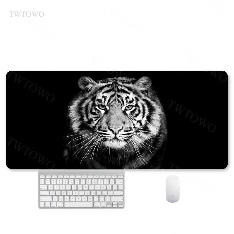 

Коврик для мыши с животными, Лев, тигр, лошадь, геймерский Размер XL HD, домашний коврик для мыши под заказ XXL, офисный коврик для мыши из натурал...