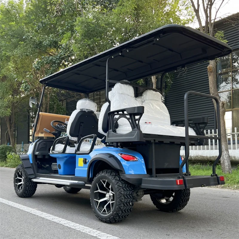 2 4 6 8 человек 48 в 60 72 электрическая поднятая уличная легальная тележка для гольфа