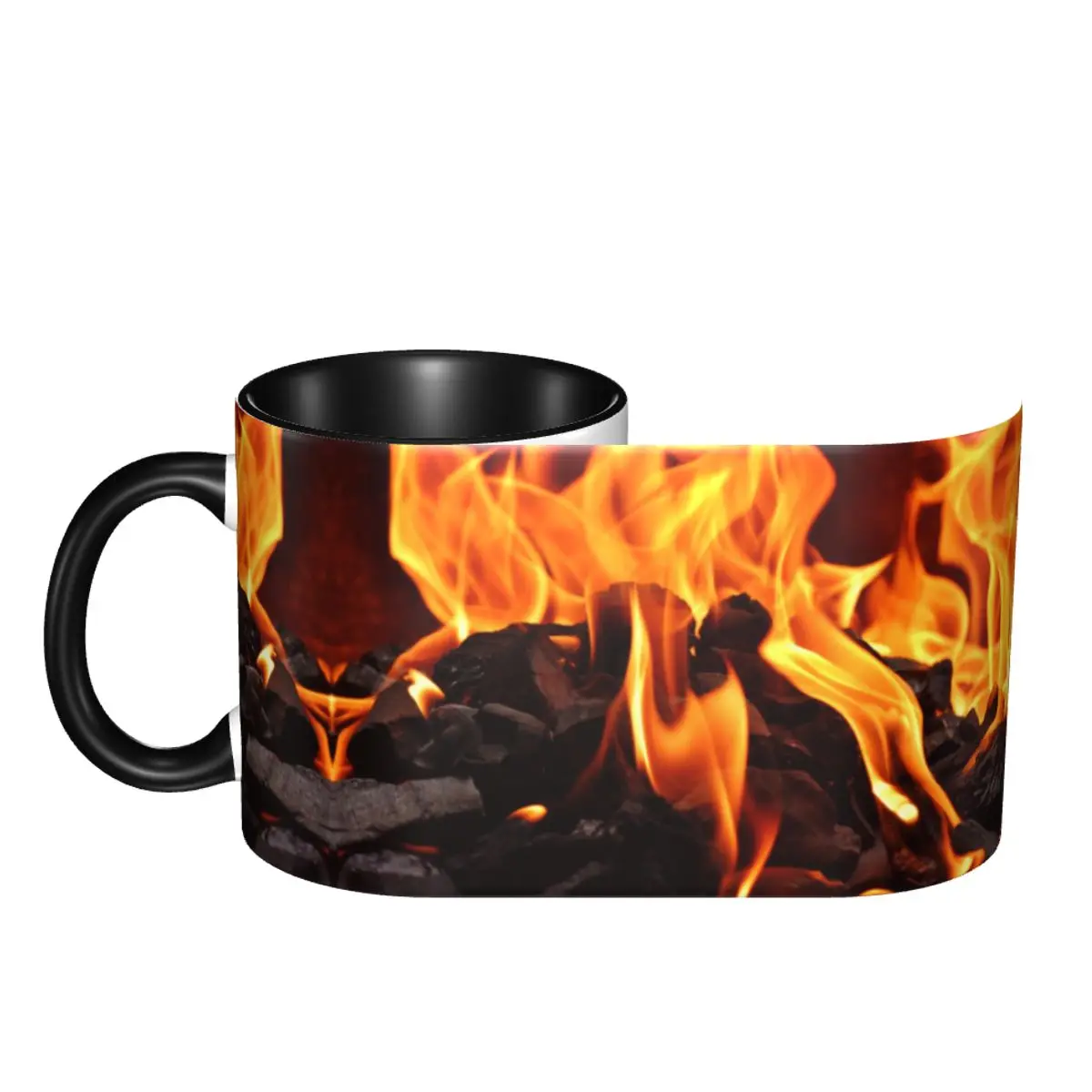 

Премиум-чашки Fire, кружки, искусственная еда, забавные новые молочные чашки с рисунком