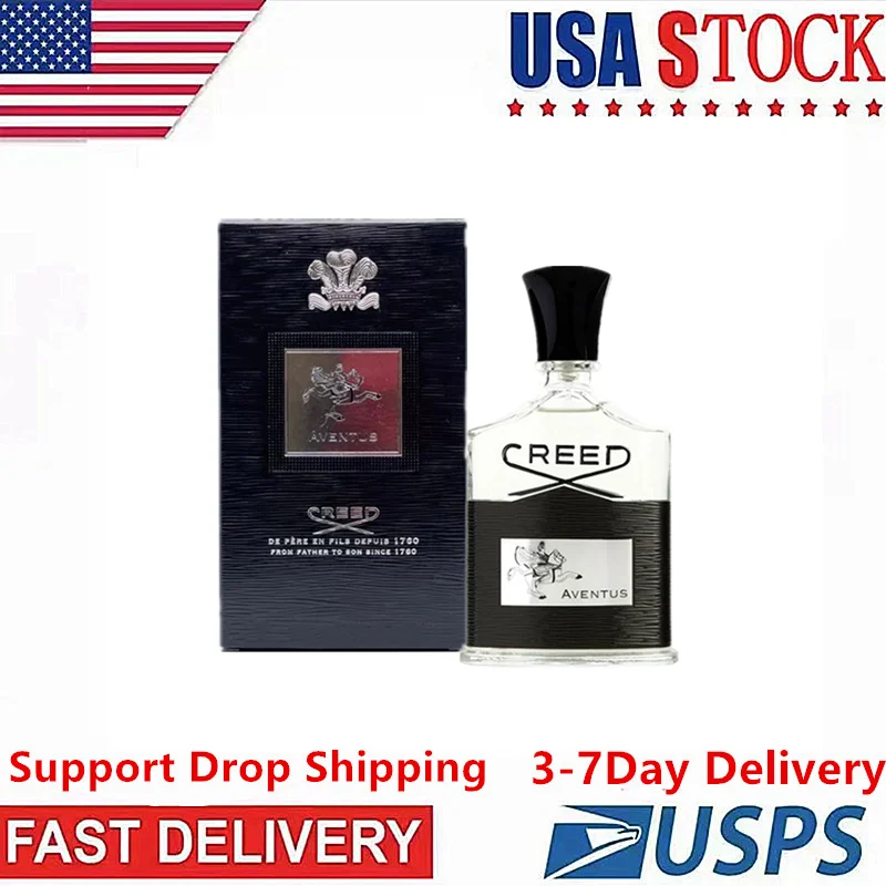 

Top Quality Men's Perfumes Creed Long Lasting Fragrance Creed Aventus Men's Cologne Original In Stock In US Overseas Warehouse