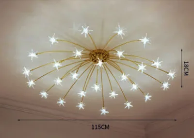 

SANDYHA Nordic Sky Star потолочная люстра LED
