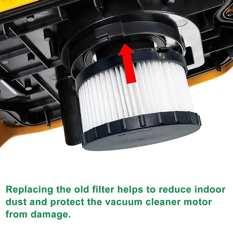 Замена HEPA-фильтра для Dewalt DC5151H DC515H DCV517 сменные аксессуары пылесоса влажной и