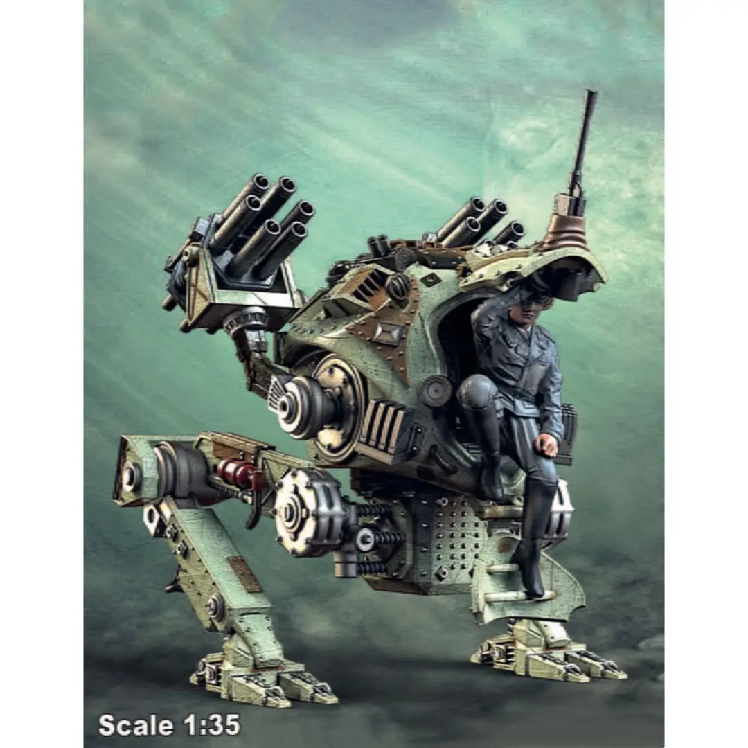 Model Armored Robot Needs To Be Assembled Unpainted Free Shipping