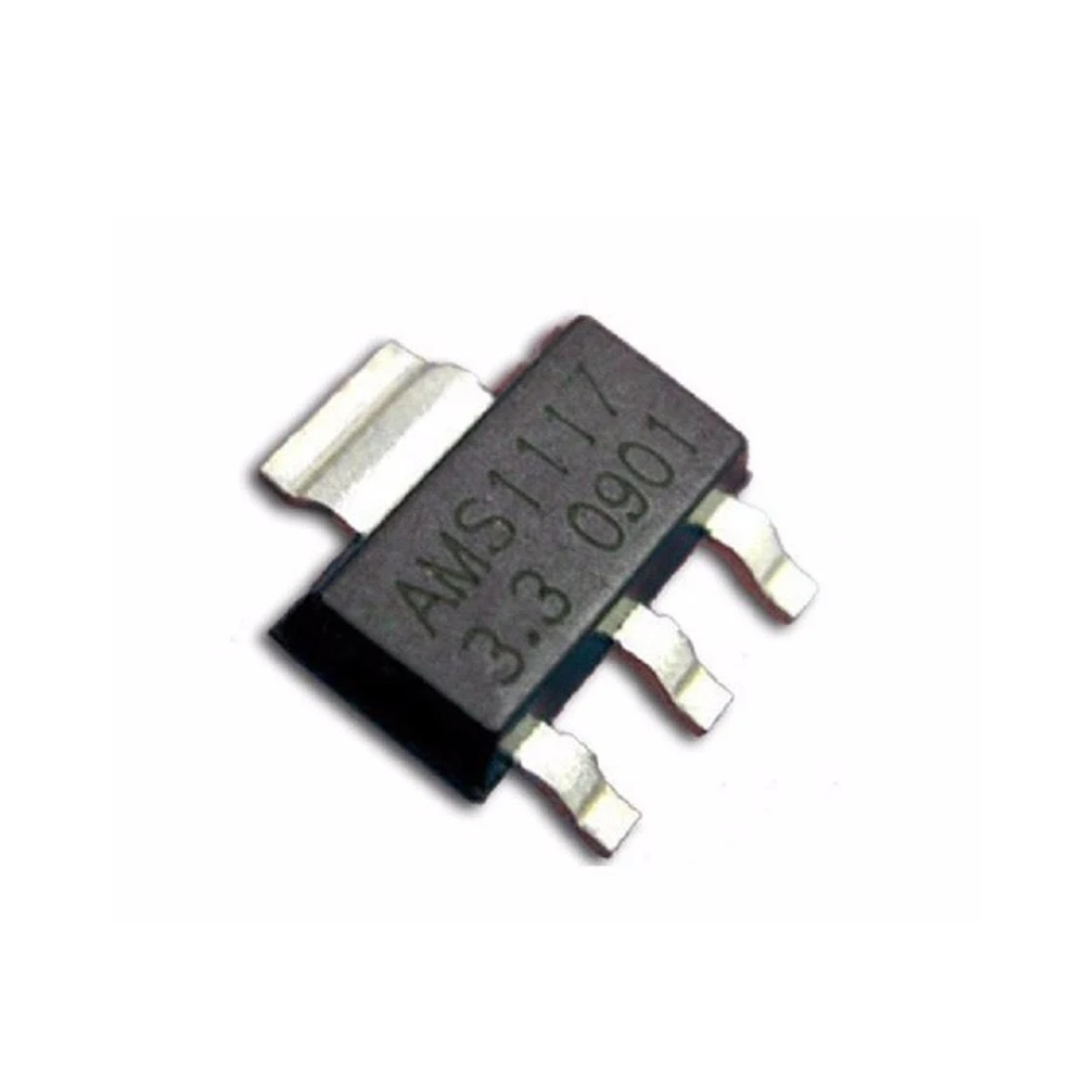 5 X AMS1117 SMD REGULADOR DE TENSI&Oacute;N 3.3V 3,3V 1A VOLTAGE REGULATOR SOT-223 SP-1