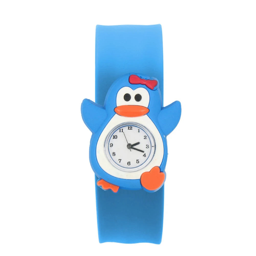 

Student Interesting Toys Multi-color Silicone Tape Children Watch Cartoon Pattern Birthday Patted Table Gift 3D Annimals Sweet