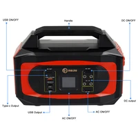 solar panel rechargeable 500w portable power station supply with fccpsecerohs for car jump start camping
