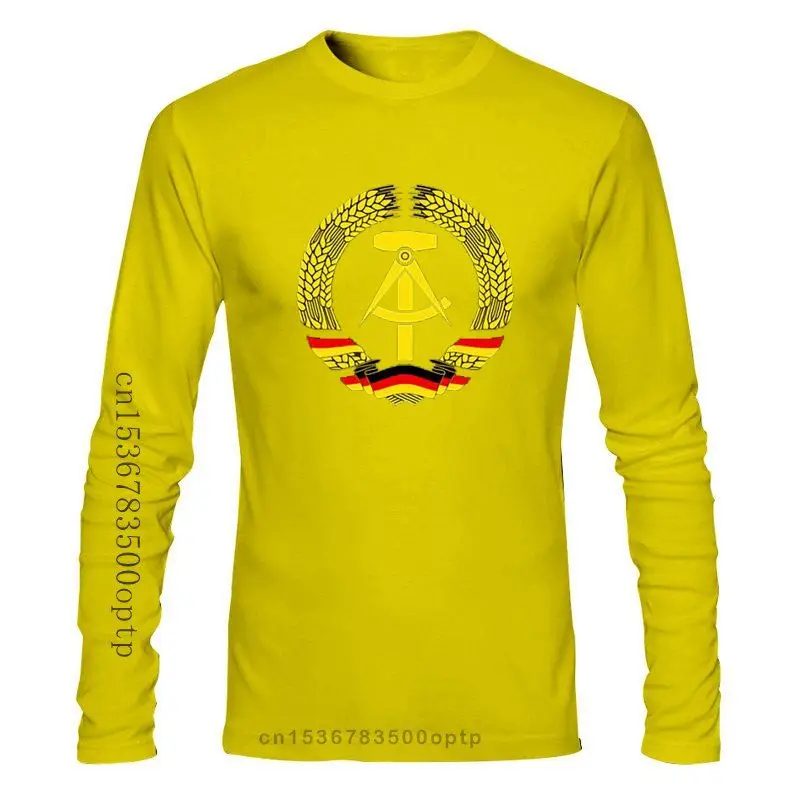 

Новая мужская одежда, крутая футболка Stasi с Германской Демократической Республикой Ddr, Восточной Германии, Коммунистическая футболка, футбо...
