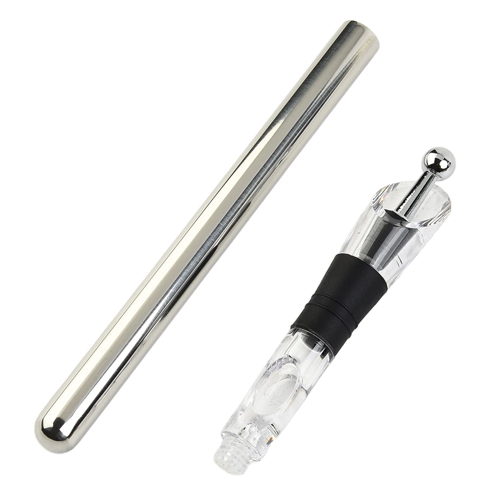 

High Quality Practical Brand New Durable Exquisite Wine Chiller Stick 32*3.5*3cm Accessories Wine Cooler 1pcs Bar