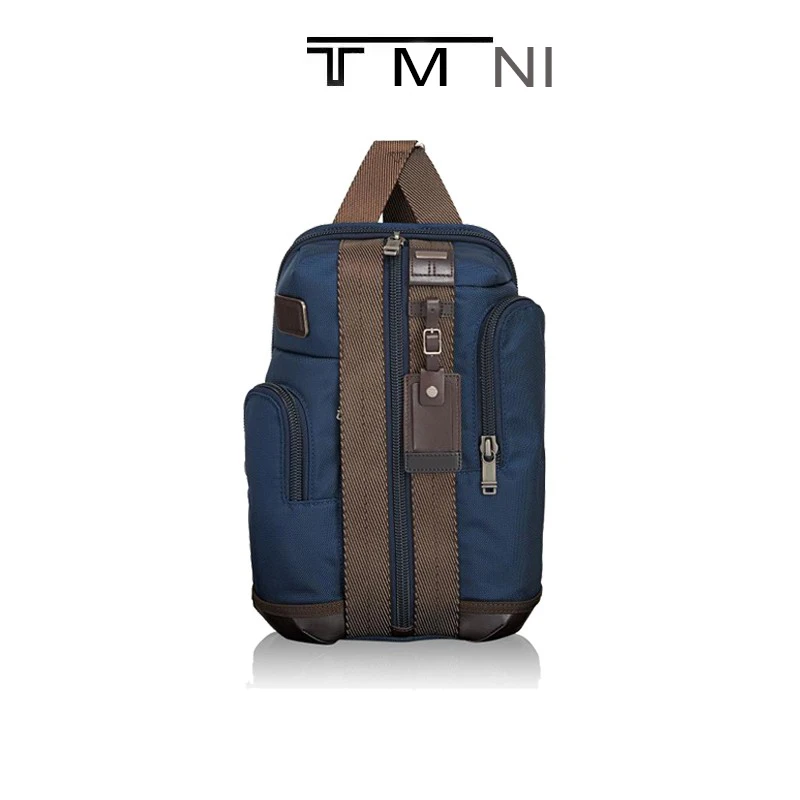 

222318 Ballistic nylon new fashion casual business men's shoulder bag chest bag crossbody bag