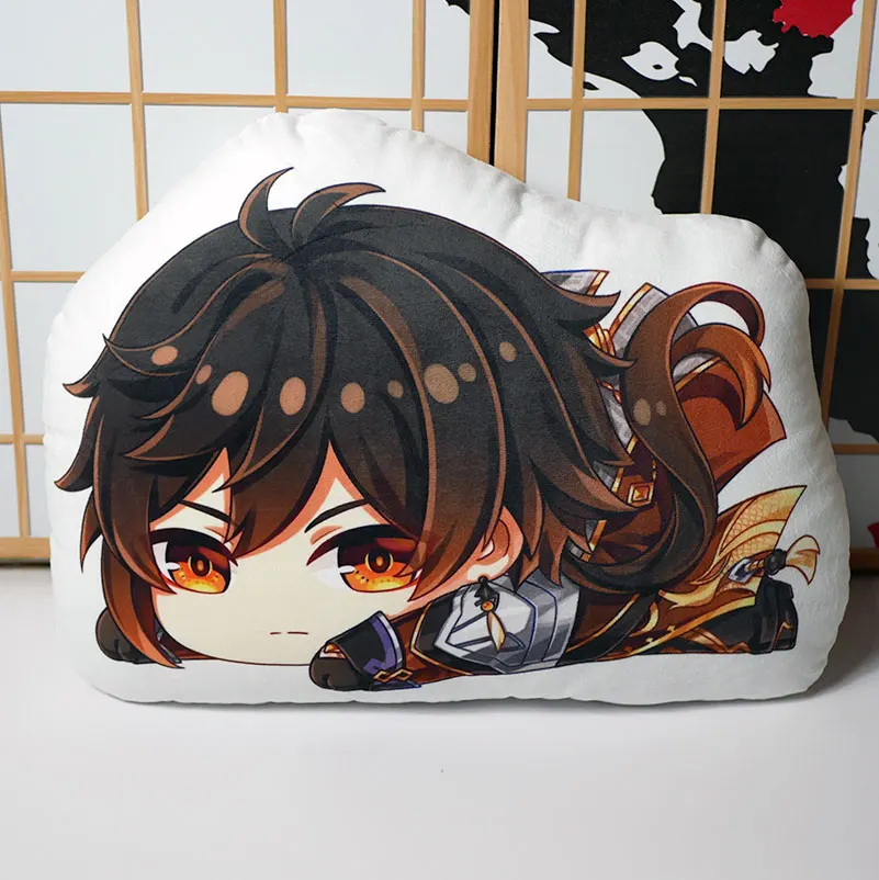 

Anime Genshin Impact Klee Zhongli Keqing Amber 45cm Plushie Plush Doll Toys Stuffed Plush #7556 Children Gift