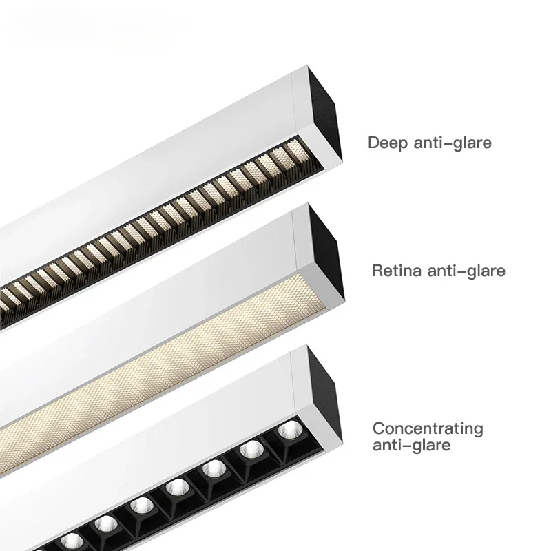 Современные линейные подвесные светильники минималистичный светодиодный