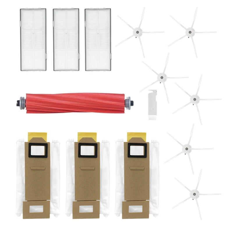

Accessories Kit For Roborock S7 S7 Plus T7S T7S Plus Robot Vacuum Cleaner With Main Side Brush Hepa Filter Dust Bag