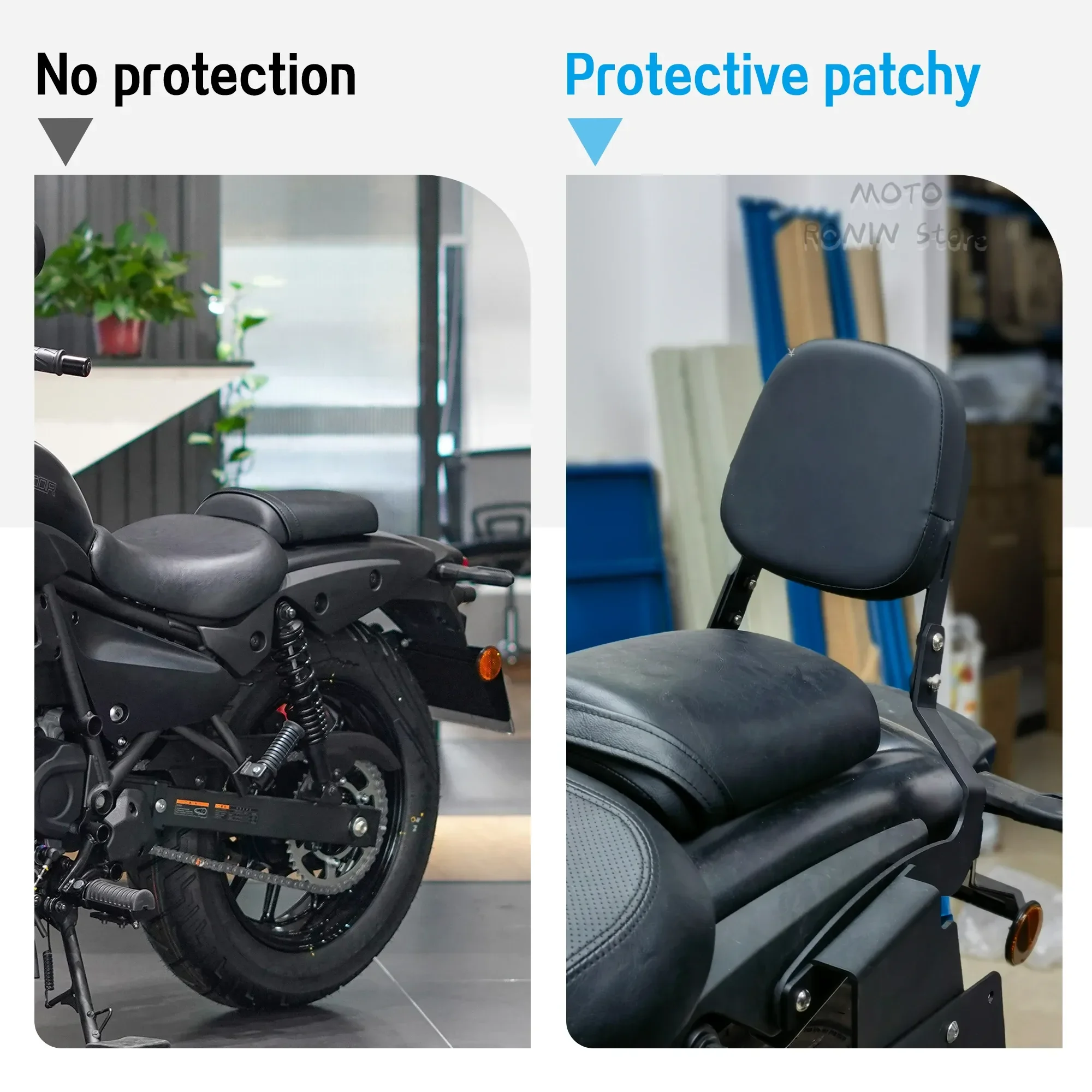 Для Kawasaki Eliminator 500 2024 2025 мотоциклетный съемная спинка для заднего пассажира с