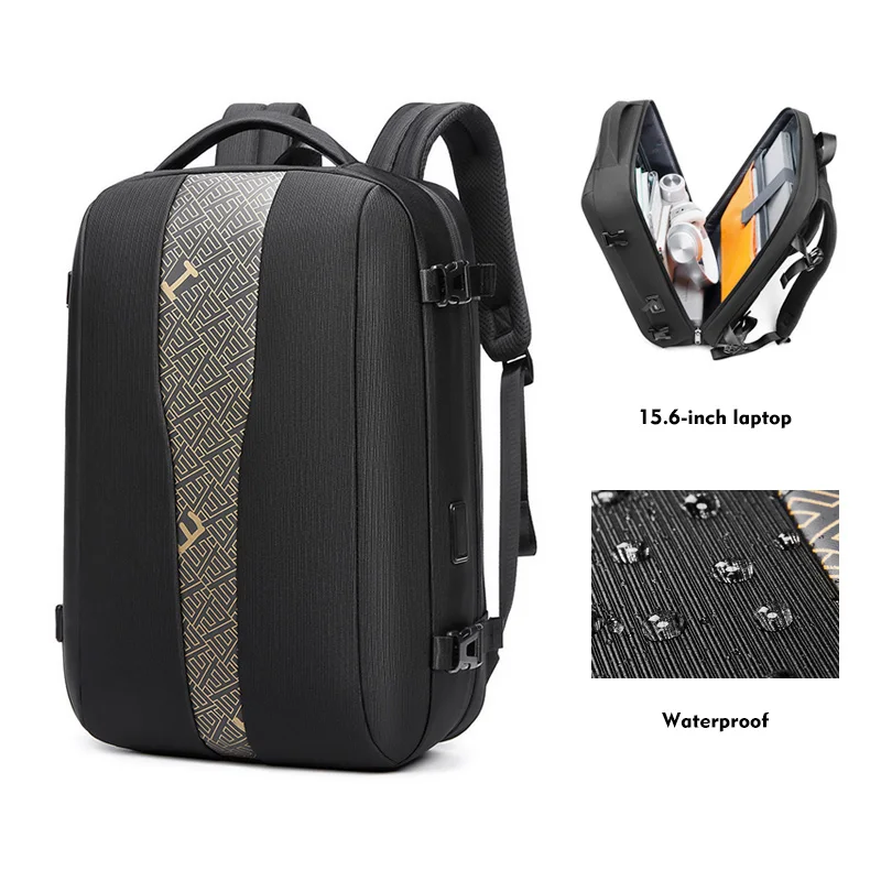 Travel Backpack Men Business Aesthetic Backpack School USB Bag Large Capacity 15.6 Laptop Waterproof Fashion Backpack Mochilas