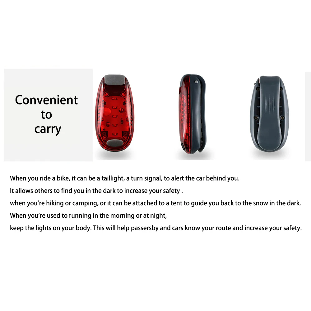 Многофункциональный задний фонарь для езды на открытом воздухе ночного бега