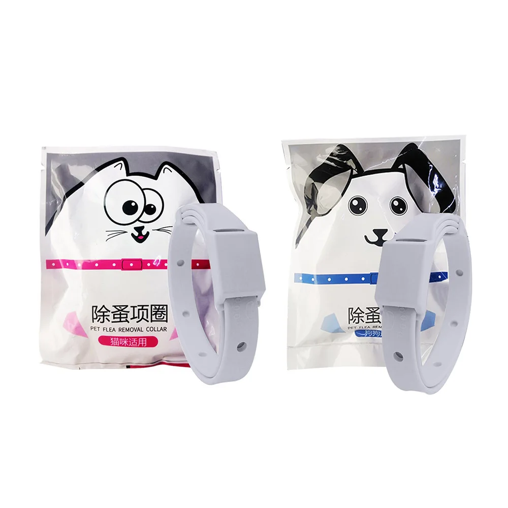 Регулируемый ошейник от комаров и блох для собак кошек до 8 месяцев насекомых |