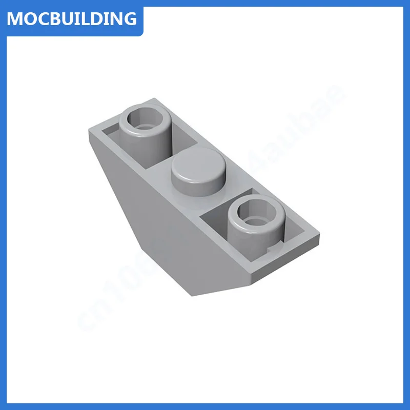 Конструктор Moc 10 шт. детали кирпичи 18759 2341 наклон перевернутый 45 ° 3x1 двойные