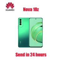 Original New Official HUAWEI Nova 10z Cell Phone Snapdragon 778G 6.6inch 64MP Rear Camera 4000Mah 40W Fast Charge Harmony 2.0 OS 3