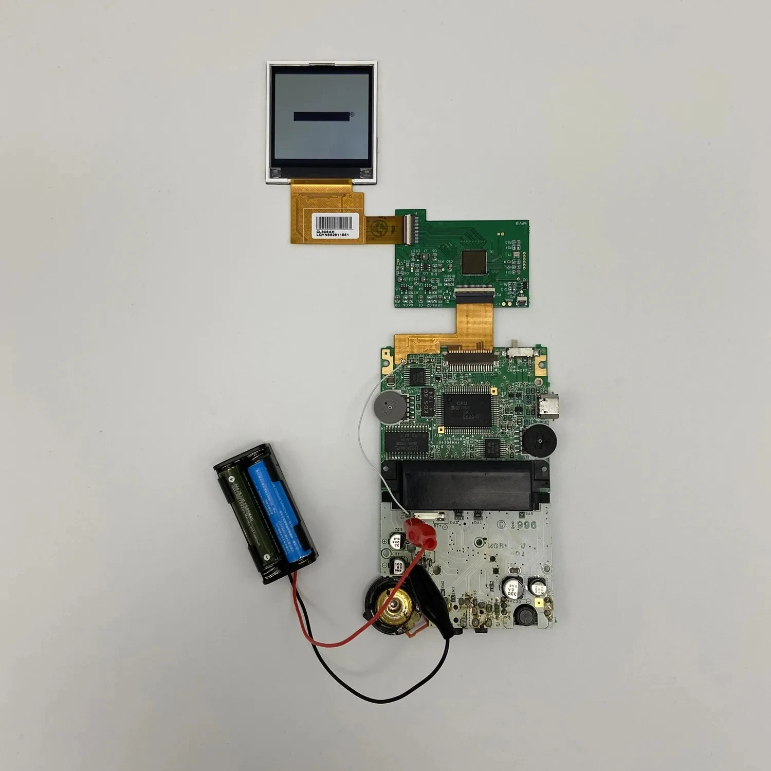 Фото 2,2-дюймовый ЖК-экран для Game Boy Pocket GBP, устаревшая, снятая с производства модель, не рекомендуется для покупки. №5