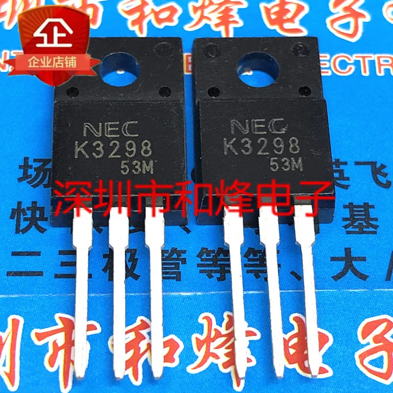 

Оригинальный Новый 2SK3298 K3298 TO-220F 600V 7.5A, 30 шт.