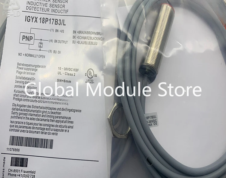 IGYX 18P17B3/S14L IGYX 18P17B3/L IGYX 18N17B3/L новый высококачественный датчик в наличии, быстрая доставка