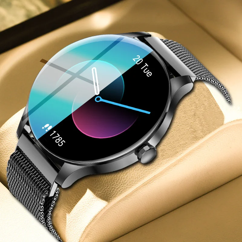 

Zuidid Ny20 2022 Smart Watch Men Women 360*360 Hd Screen Blood Oxygen Bp/hr Fitness Tracker Ip68 Waterproof Sports Smartwatch