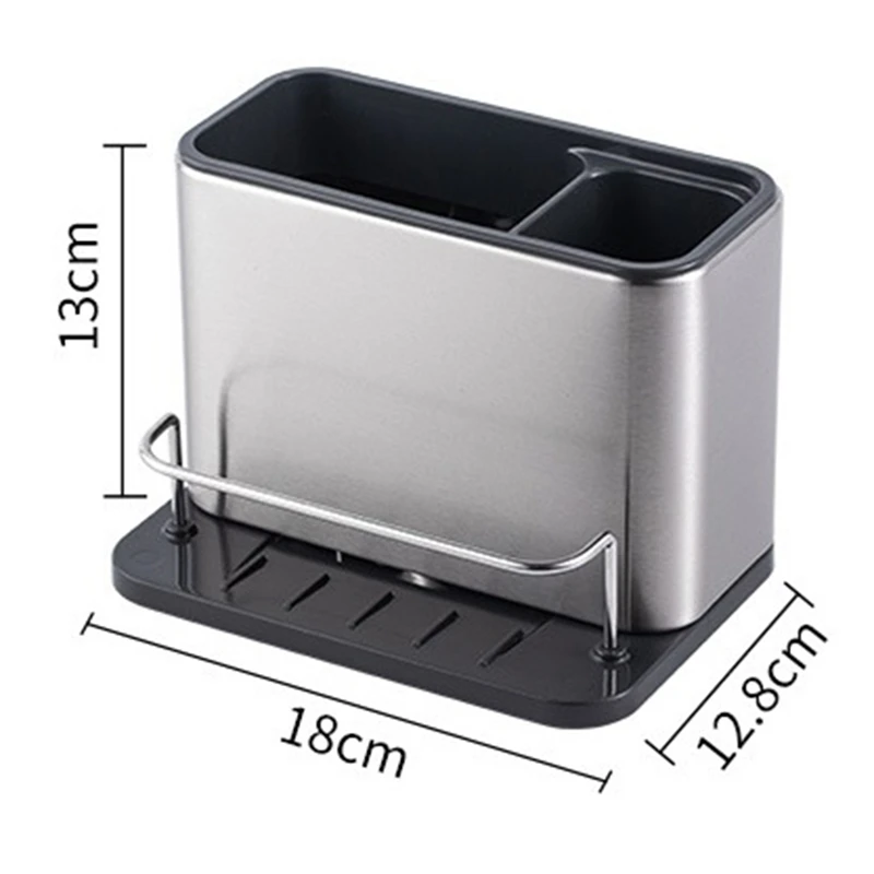 ABHG Кухонная сливная полка из нержавеющей стали региональный органайзер для