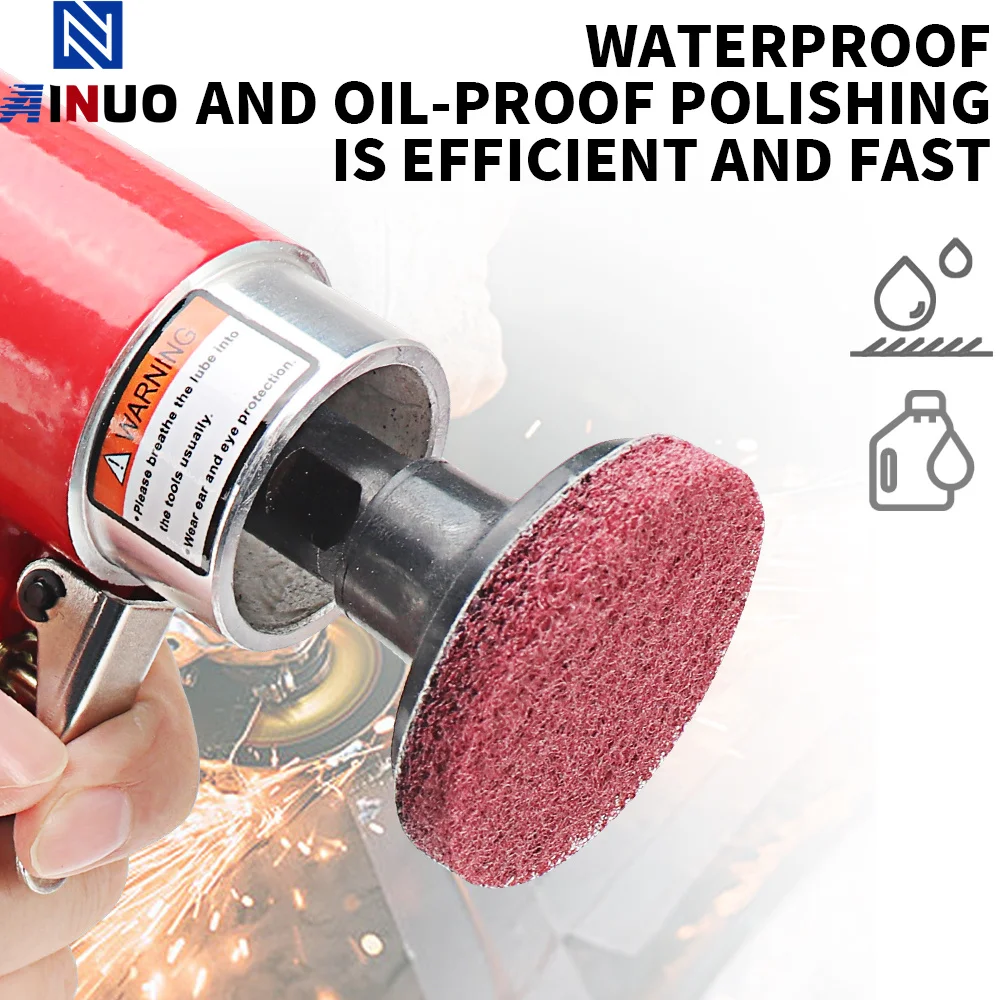 Шлифовальный диск быстросменный 75 мм абразивный полировальный из нейлонового