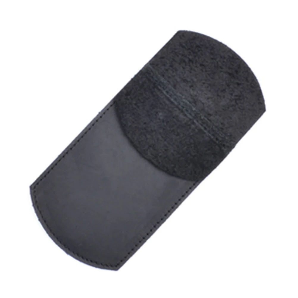 

Office Essentials Pouch PU Leather School Supplies Student Pen Holder Pocket Protector Handmade Portable Pencil Case Work Retro