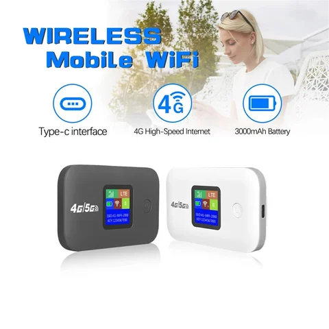 Портативный Wi-Fi роутер A8 4G LTE