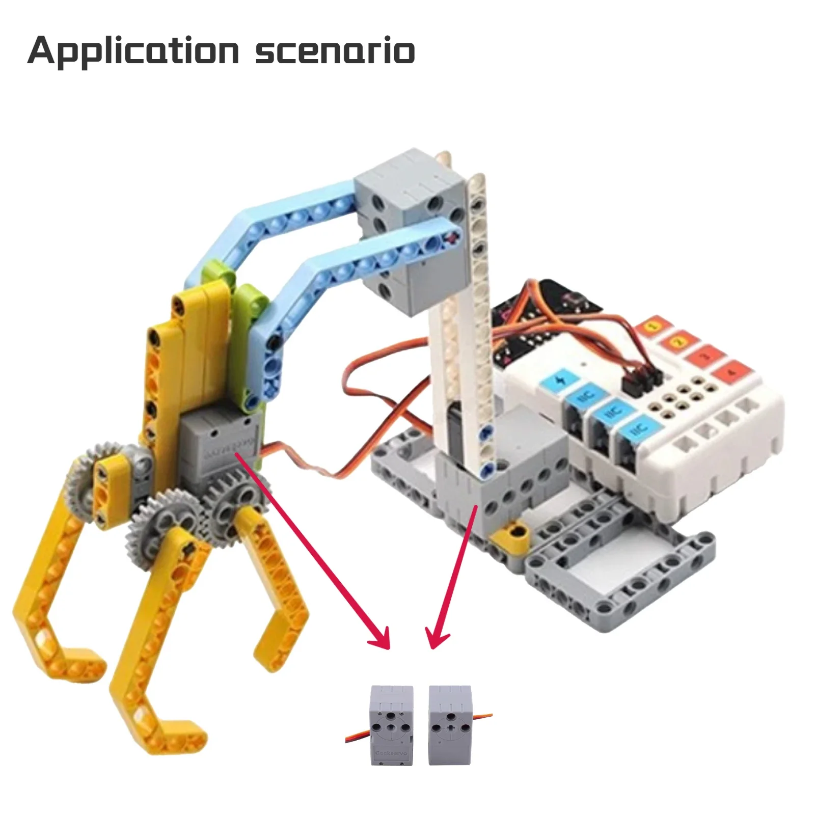 2/4/8 шт. 360 градусов 2 кг серводвигатель Geek пульт дистанционного управления для