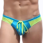 Сексуальная однотонная мужская одежда для плавания, бикини, Шорты для плавания, купальные костюмы, мужские купальные костюмы, Шорты для плавания