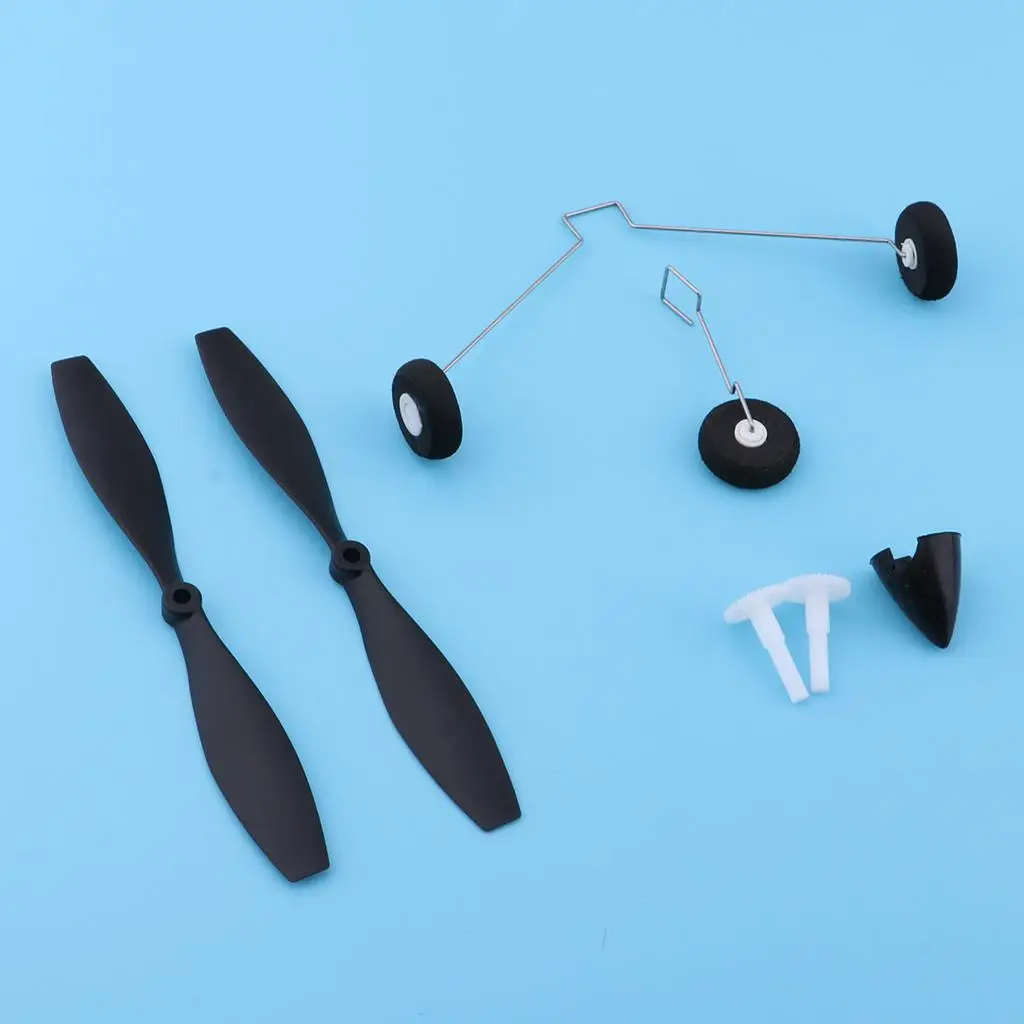 Пропеллер + шестерня обтекатель запасные части шасси для самолета WLtoys F949