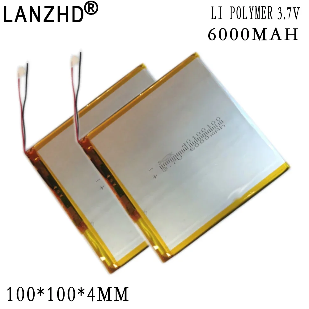 Литий-ионный аккумулятор для планшетного ПК 7 дюймов 8 9 40100100 100*100*4 мм