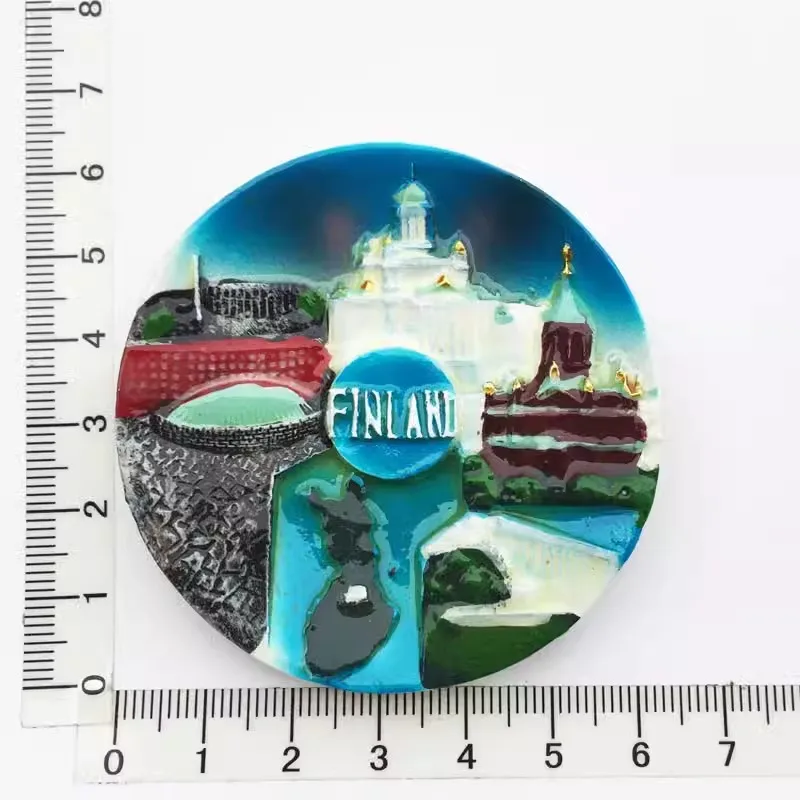 Финляндия Золотой Рог дорожные сувениры наклейки на холодильник магниты