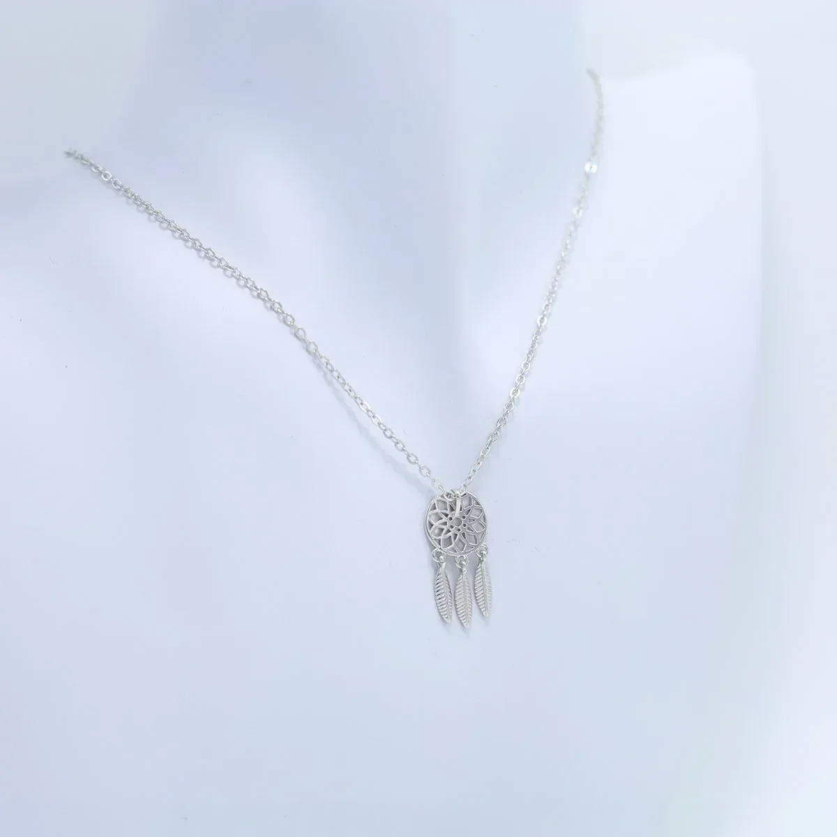 Богемное 100-язычное проекционное ожерелье с подвеской Я люблю тебя подарок сетка