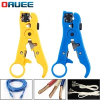 wire stripper cable cutter multi function utpstp network telephone line wire stripper knife cable pliers electrician tools