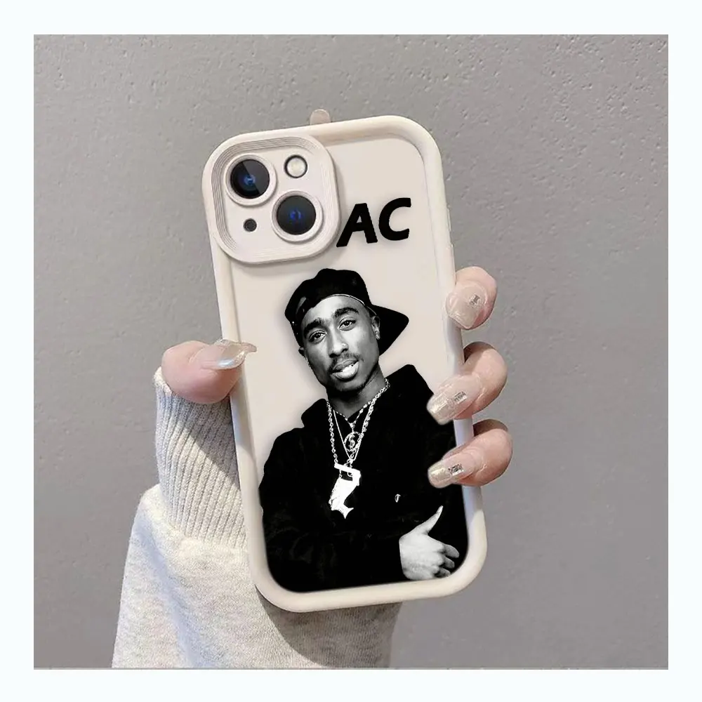 Rap Singer 2PC Tupac чехол для телефона Infinix CAMON 20 SPARK 10 SMART 5 6 7 8 HOT 30 30I 40I NOTE 12 PRO VIP 4G 5G Case