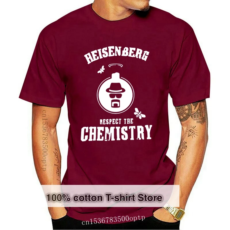 

New 2021est Summer Camisa Heisenberg Men Tshirt 100% Cotton Loose Men T Shirt Top Tee T-Shirt Male Mens Tee Shirt
