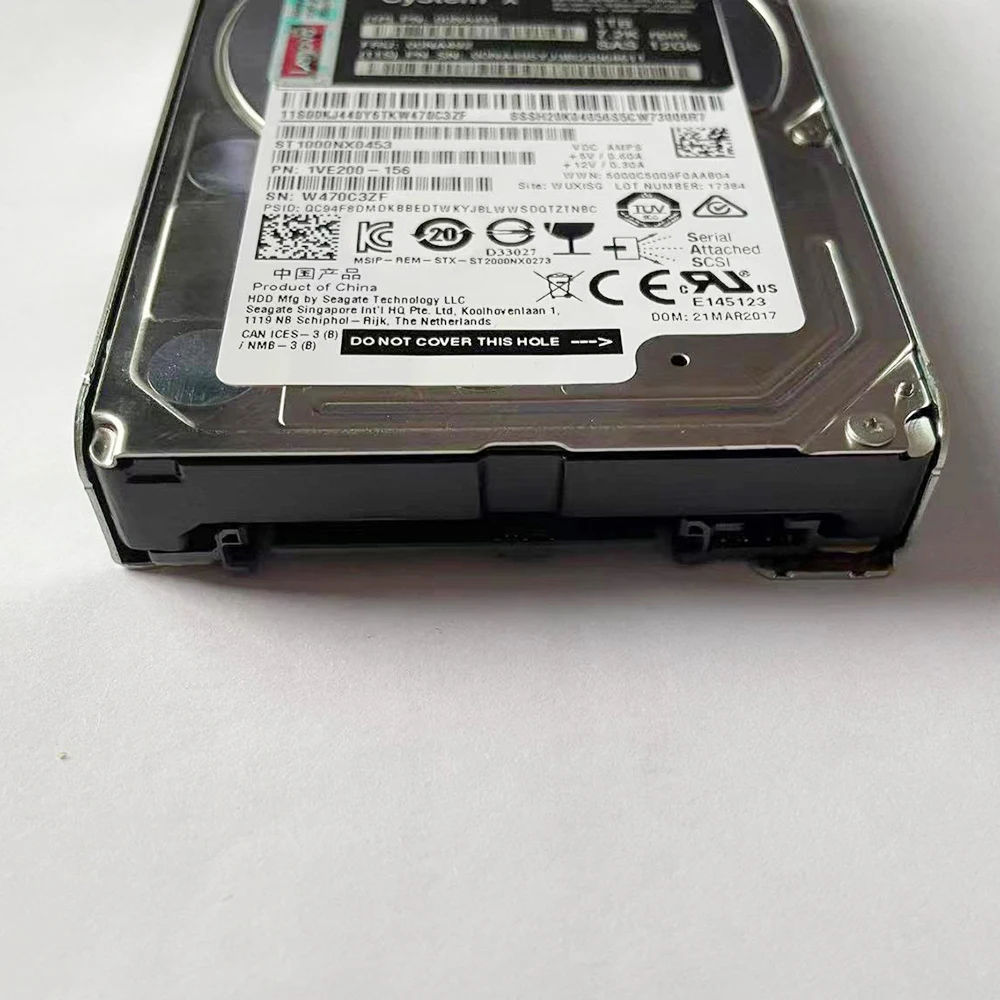 Новый корпус OEM для IBM X3650 X6 M5 ТБ 7 2 K 12 Гбит/с NL SAS 5 &quot00NA492 00NA491 жесткий диск со
