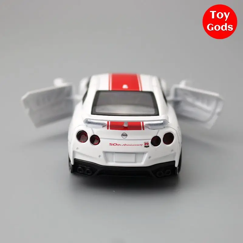 

TOY GODS 6pcs/lot Wholesale 1/42 Scale Diecast-car Toys Nissan GTR R35 Diecast Metal Pull Back Car Model Toy
