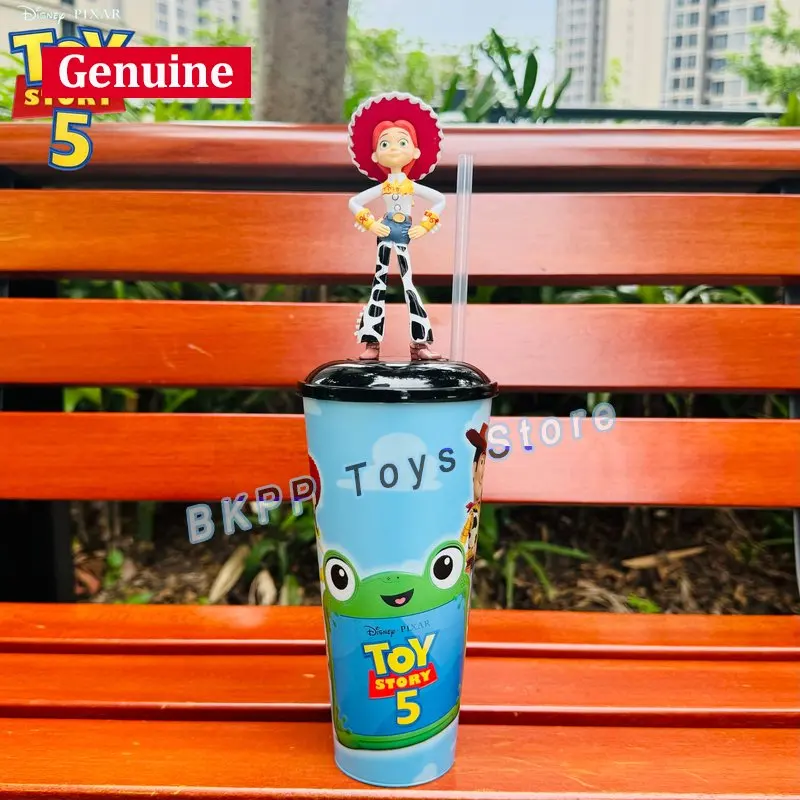 Фото Фигурка-топпер для стакана Disney Pixar Toy Story 5: Базз Лайтер, Вуди, Джесси, Инопланетянин – для фанатов фильмов, для повседневной коллекции №5
