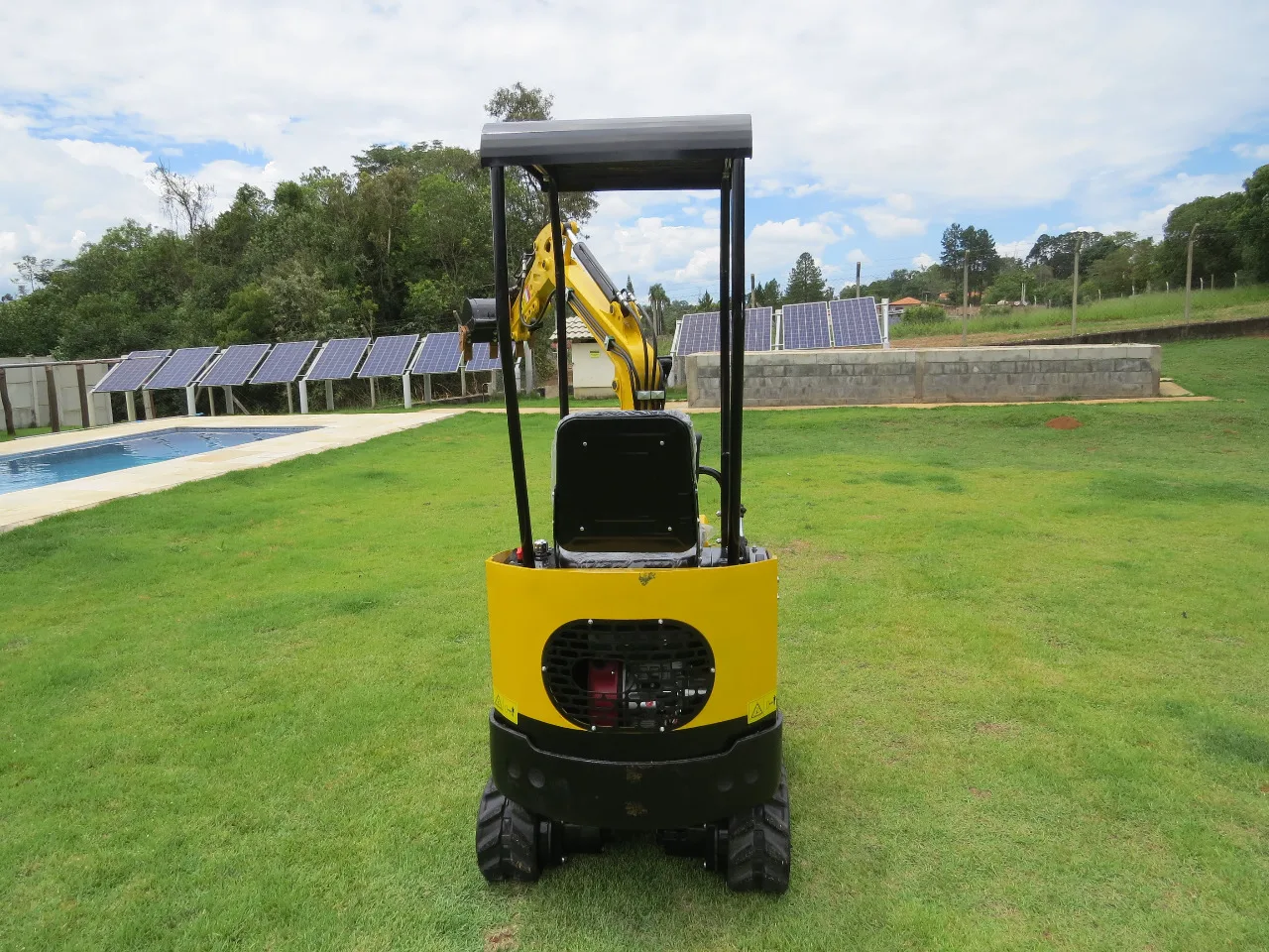 Новые мини-экскаваторы 1000 кг экскаваторы на 1 тонну стандартные с CE EPA для продажи