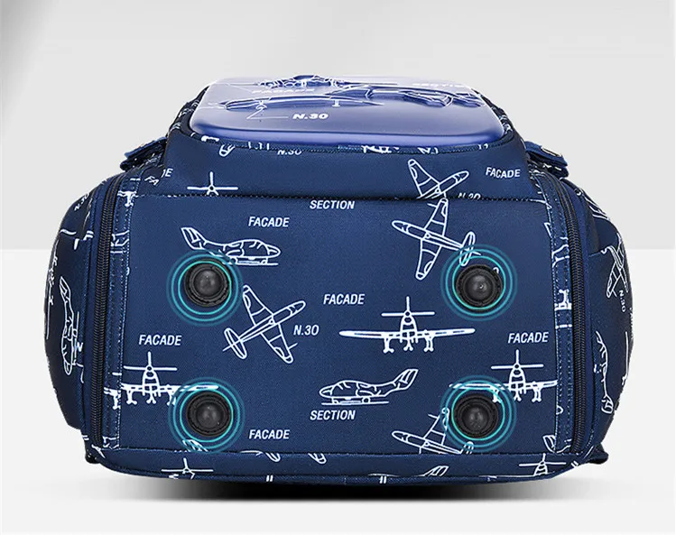 Детские рюкзаки для учеников начальной школы вместительные школьные ранцы детей