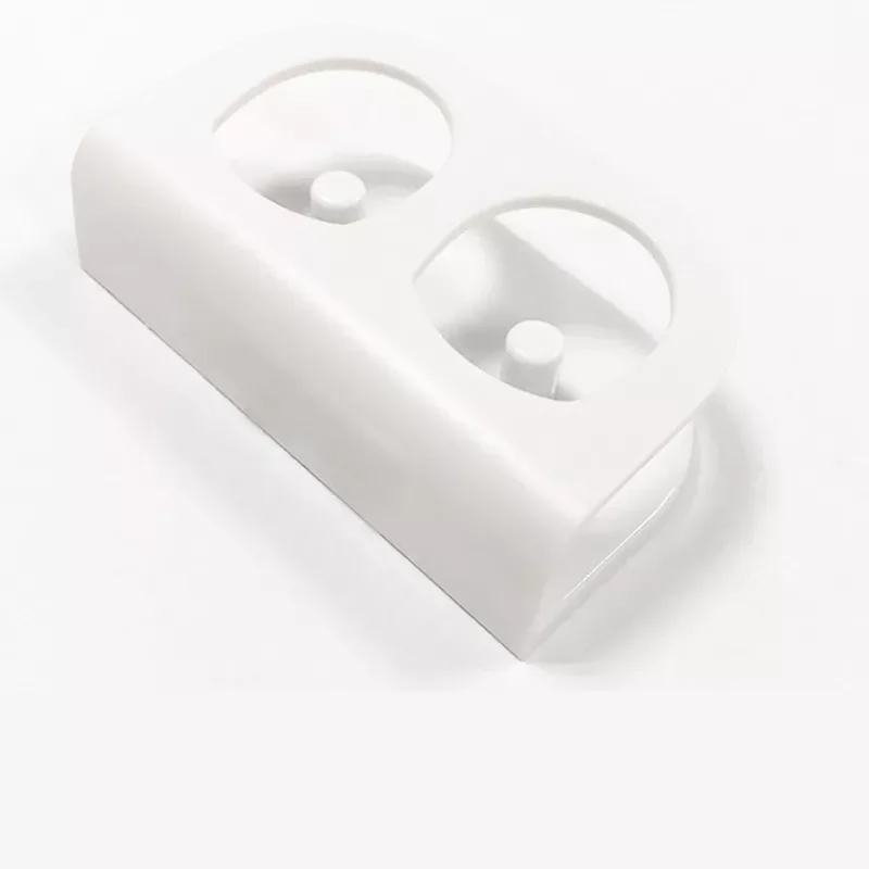 

Toothbrush Holder White Toothbrush Stand Dual Brush Holder Support Suit For Oral B